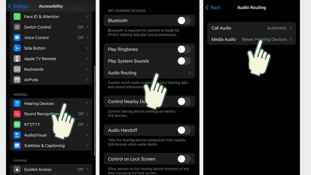 Sony hearing aid Bluetooth pairing