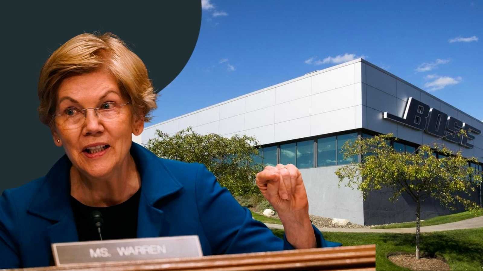 Image of Sen. Warren and Bose