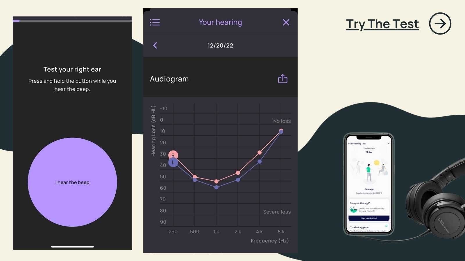 Mimi hearing test